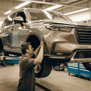 North Oaks Collision Specialists tech