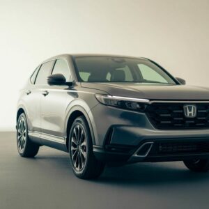 Grey Honda-Fender repair Lorens Body Shop