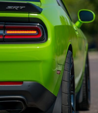 Dodge Hellcat Green-Dodge Collision repair Lorens Body Shop