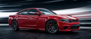 Red Dodge Charger-Dodge Collision repair Lorens Body Shop